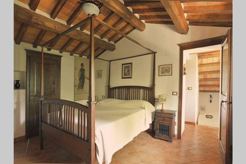 Tuscan Charme Of Cottage Roccaio Countryside Cortona Castiglion Fiorentino Exteriör bild